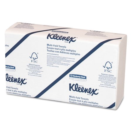 Kleenex Kleenex Multifold Paper Towels, 150 Sheets, 9.4", White, 8 PK 02046